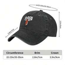 Men's Baseball Cap With Jesus Graphic & "BLACK JESUS" Text - Breathable Streetwear Summer Hat, Machine Washable Christian Faith Design For Outdoor Sports & Casual Wear - Màu xanh hải quân - Xem 10