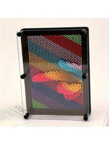 1 pieza Kit de manualidades de clonación de mano 3D 2025 nuevo y Pinart arcoíris, juego interactivo de juguete para niños, molde de mano cuadrado de plástico 3D Pinart estereoscópico, decoración del hogar para niños, regalo de cumpleaños/Pascua/festividad, regalo perfecto, juguete - Multicolor - Ver 8