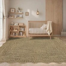 Simple Kitchen Modern Home Decor Area Rug Soft Non Slip Stain Resistant Carpet Thin Non Shedding Printed Floorcover Low Pile Bordered Entrance Runner Rug Washable Easy To Clean Mat Throw Rug For Laundry Living Room Hallway Bathroom Bedroom Dinning Room - 米黃色 - 查看 3