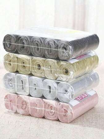 12/100 Pieces Of Small Garbage Bags, Strong And Thin Material Disposable Kitchen Garbage Bags, Durable Plastic Garbage Bags, Suitable For Kitchens, Bathrooms, Households, Household Items And Other Occasions.. Family Christmas Decorations, Christmas Gifts