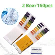 Wide Range & Precision PH Test Strips – 2-In-1 Acid-Alkaline Tester For Water, Cosmetics, Amniotic Fluid & Saliva | Fast Color Development & Easy-To-Read Chart - Multicolor - View 3