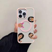 Bobs Burgers Family Fun Element-Design Phone Case, Suitable For IPhone Models 16, 15, 14 Pro Max, 13, 12, 11, XR, XS Plus Phone Cases, Made Of TPU Silicone Material, Providing Shock And Drop Protection, With Drop Protection Function, And Has A Very Good Hand Feel. It Is The Most Suitable Gift For Family, Friends, And Loved Ones. - Pink LB22 - View 6