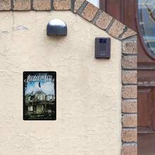 Pierce The Sky Emo Band Vintage Metal Poster - 8x12 Inches - Eerie Haunted House Design Wall Art, Durable Tinplate, Easy To Hang - Ideal For Home, Office, Bar, Or For Man Cave Decor - 彩色 - 查看 4