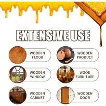 Ultimate Wood Floor Cleaner & Polish - Powerful Stain & Grime Remover For Tiles, Laminate, Vinyl, 120ml Solution - Adds Brilliant Shine, Streak-Free,Gifts For Men And Women Suitable For Valentine's Day, New Year's Day, Birthdays, Weddings, And Parties,Kitchen,Bathroom,Home,Room,Quick Ship Items,Free Shipping - 黑色 - 查看 9