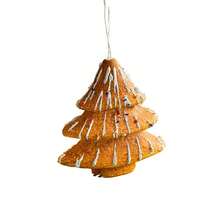 Adorno de casa/árbol/pastel de jengibre, decoración creativa para colgar en el árbol de Navidad, ideal para fiestas, celebraciones en casa o en la oficina. - Chocolate - Ver 7