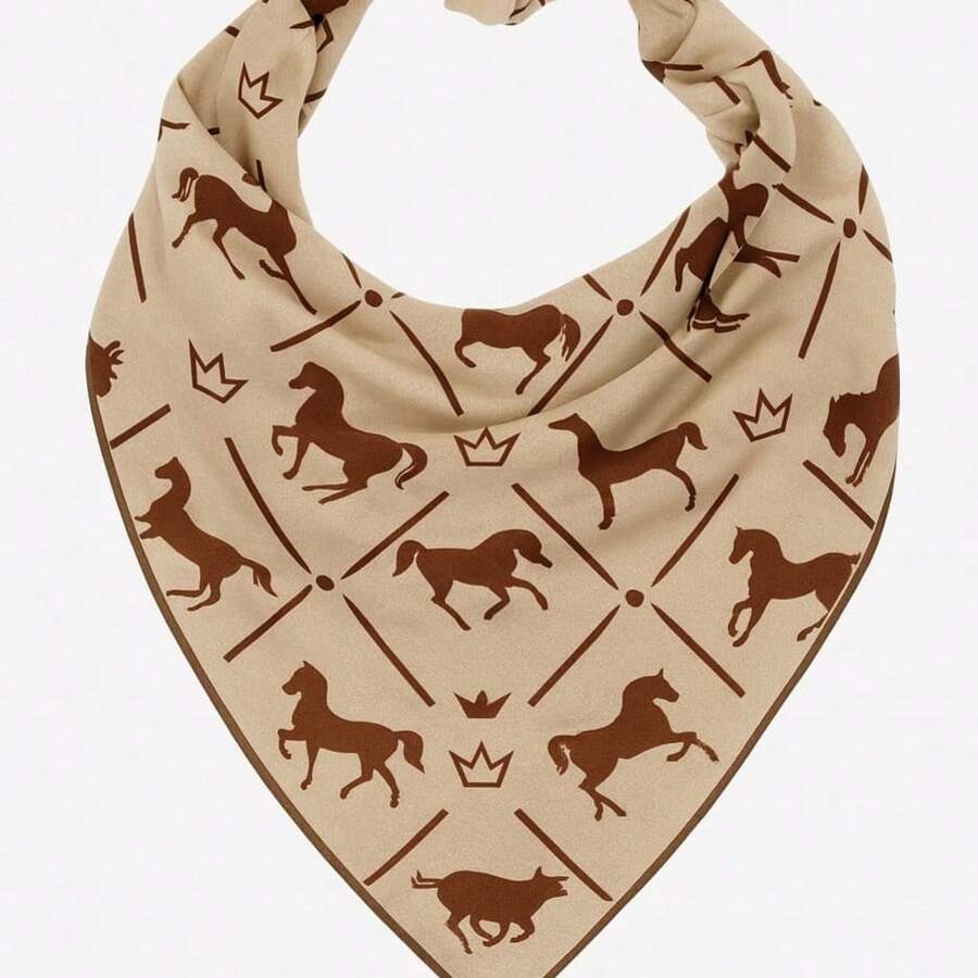 Bandana  Estampado lenço    Poliéster    Acessorio