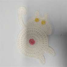 Joivida Charming Cat Butt Cup Coaster - Heat Resistant, Fun Kitchen Dining Drink Coaster Decor - Multicolor - View 7