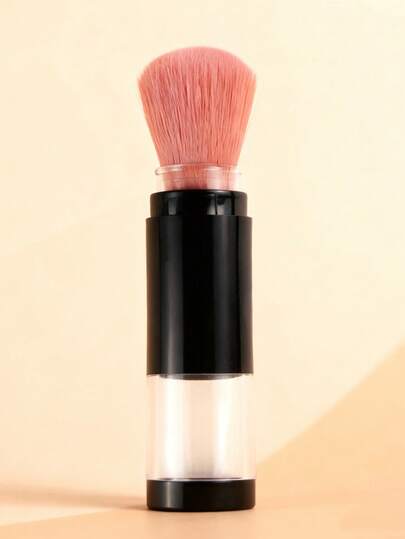 第二代可替换粉芯的散粉刷，便携式旅行腮红刷，散粉刷，可替换防晒粉刷，适合专业人士和新手，粉底刷，遮瑕刷，腮红刷，修容刷，古铜粉刷，散粉刷，粉底刷，腮红刷