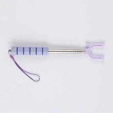 1pc Stainless Steel Retractable Clothes Hanger, Mini Collapsible Drying Rack With Expandable Design, Convenient For Hanging Clothes And Laundry Line