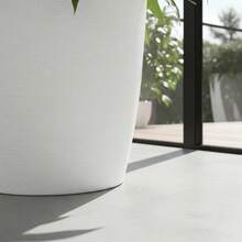 Kit 3 Vasos Planta Polietileno Varanda Jardim Variados Cd14 - Branco - Visão 7