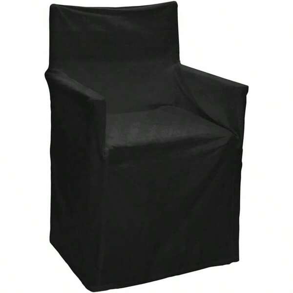 J. Elliot Outdoor Solid Director Chair Std Cover, Black
