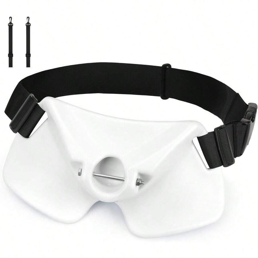 Fishing Belt Waist Rod Holder Adjustable Waist Fight Belt With EVA Padded Great Plastic Material Fighting Belt For Men And Women - As Pic - View 1