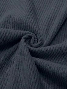 2条装加大码男士灯芯绒直筒裤，休闲纯色长裤，百搭，春秋季 - 彩色 - 查看 8