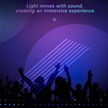 RGB 5-In-1 Ambient Lighting Kit, 236-Inch Fiber Optic 8-Color Car Neon Light, Car Interior Neon LED Light Strip, Car Interior Music Mode Lighting Accessories - RGB 5-in-1 Ambient Lighting Kit - View 10