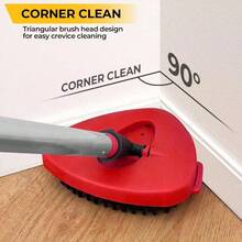 Scrub Brush O Cedar RinseClean 2 System, Scrubber Mop Replacements, Hard Bristle Cleaning Brush Shower Floor, Tub, KitchenNot Fit EasyWring 1 - - 1 - 查看 4