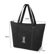 High-Quality Waterproof Oxford Cloth Casual Shoulder Bag/Shopping Tote From Magazine Supplement