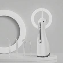 Electric Dental Flosser With 4 Nozzles, 3 Modes, Large Capacity Water Tank, High-Pressure Water Flosser., Rechargeable Dental Device|Sleek Water Pick|Userfriendly Interface, Water Flosser Teeth Cleaner Father's Day, Mother's Day Gift - Multicolor - View 13