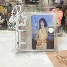 1pc A8 Single Shell 10-Page 3-Inch Small Card Storage Album, Idol Photo Collection Book, Fan Photo Card Album, School Stationery, Collectible Card Loose-Leaf Album, Minimalist DIY Photo Card Album - Multicolor - View 12