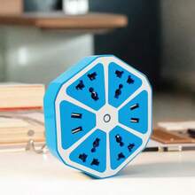 Adapters & Multi-Outlets - Blue - View 3