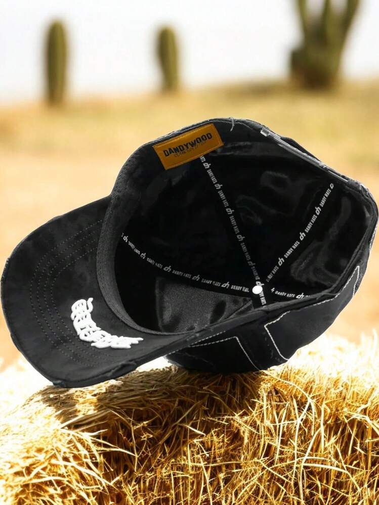 Men Baseball Caps - 黑色 - 查看 3