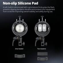 Godox S3 Speedlite Bracket Adjustable Flash Angle Bowens Mount For Godox V100 V1PRO AD200PROII AD400PROII V860III AD600PROII - S3 - View 8