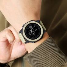 SKMEI 2626 Men's Compass Watch LED Display Pedometer Stop Watch Water Resistant Digital Sport Watch With 3 Alarms - one-size - View 11