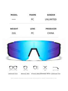 Gafas de béisbol, softbol y voleibol de moda para jóvenes, unisex - GY11 - Ver 4