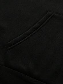 "Sp5der" Spider Web Hoodie For Men (250g Polyester) Men's Hoodie Is Suitable For Outdoor Sports And Is An Ideal Choice For Autumn And Winter Printing - 黑色 - 查看 5