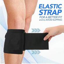 Nuevo accesorio deportivo y de acondicionamiento físico para el comercio transfronterizo, manguito de protección de pierna ajustable para correr y hacer ejercicio con absorción de impactos y alivio de la presión, equipo de protección deportiva - Multicolor - Ver 2