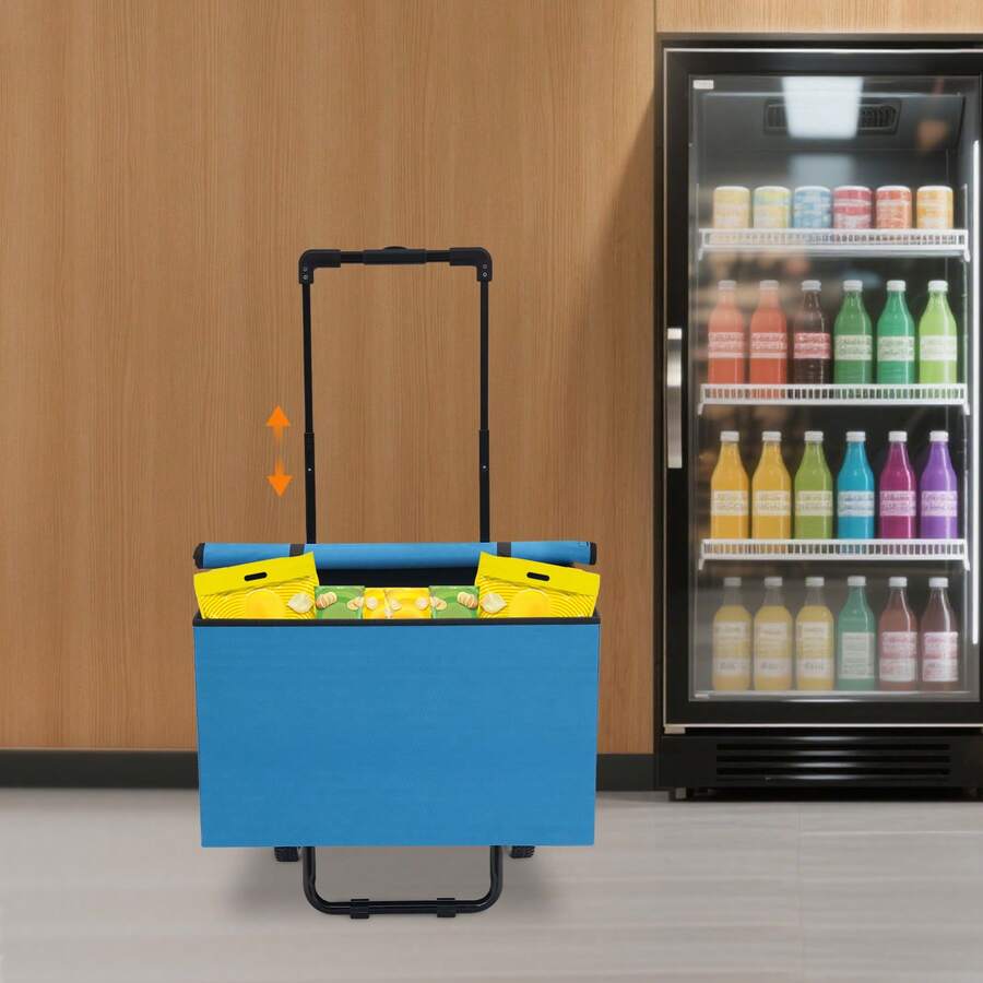 SanBouSi Carts & Wagons, Shopping Trolleys - Azul - Ver 1