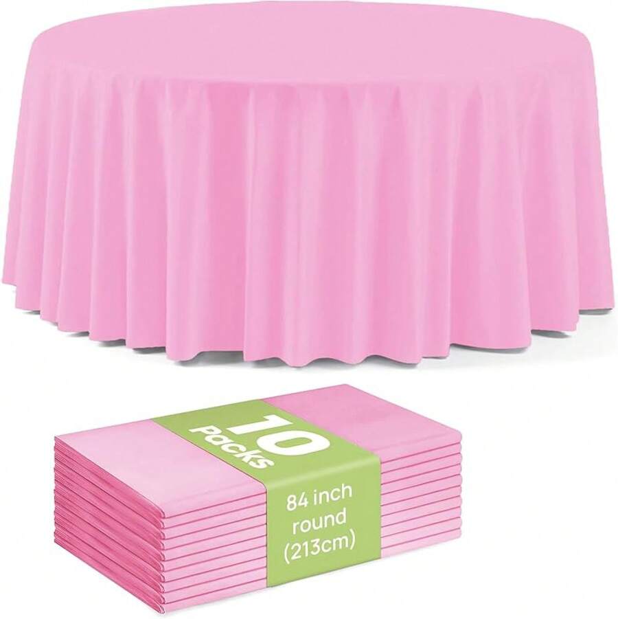 Kitchen Tablecloth - Baby Pink - View 1