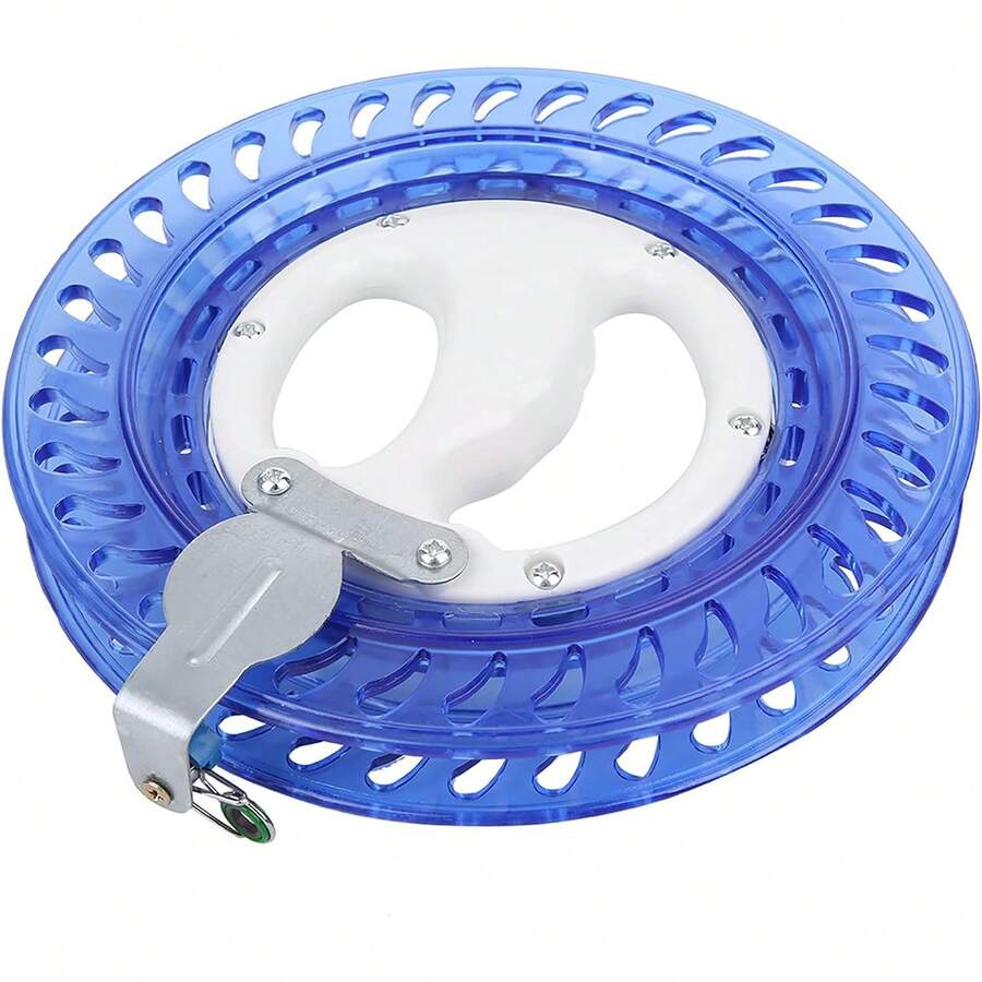 Carrete de Mosca con Línea, Carrete de Pesca Manual 2 En 1, Cuerda de Cometa con Carrete, Carrete de Pesca con Mosca Portátil Ultraligero para Ríos, Lagos, Bahías, Enrollador de Carrete para(Azul) - Verde - Ver 1