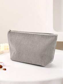 New Minimalist Fashion Cosmetic Bag, Portable Toiletry Bag, Multi-Functional Pencil Case & Makeup Brush Holder, Suitable For Dorm & Travel, Back To School Essentials - Multicolor - View 9
