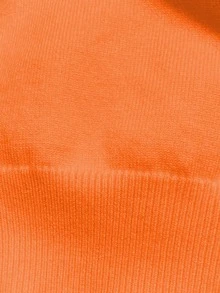 Suéter de cuello alto de manga larga de punto para hombre GRDR, versátil para uso diario - Naranja - Ver 3