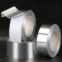 1 Roll Width 1.97inch Length Thickened High-Temperature Aluminum Foil Tape For Countertop Protection, Bathtub, Shower, Toilet, Basin Edge, And Wall Sealing, Suitable For Various Scenarios - 1 Volume - View 2