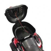 Motocicleta Montable Electrica Pequeña Sonido Luz Led 6v - Negro - Ver 6