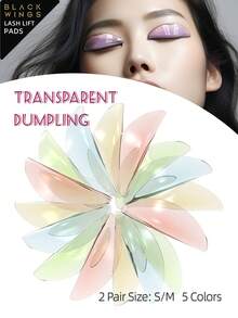 BLACKWINGS 2 Sets Reusable Eyelash Lift Kit, Includes Eyelash Perm Pad, Silicone Eyelash Lift Pads, Eyelash Curler, Applicator, Eyelash Assist Tools, Eyelash Perm Solution, Silicone Eyelash Curler, Eyelash Lift Rod, Makeup Beauty Tools, Reusable Eyelash Lift Pads - Gold - View 11