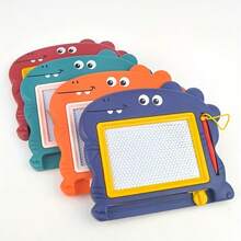 1 buah Papan Gambar Magnetik Berbentuk Dinosaurus, Sempurna untuk Pesta Ulang Tahun dan Tas Hadiah (Warna Acak) (Beberapa Aksesoris Dikirim Secara Acak) - warna campuran - View 1