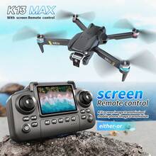 CASRRA Drone With Camera K13 Upgrade Comes With An On-Screen Remote For Real-Time Viewing Of The Latest E88 Drone, 720P Dual Camera Brushless Motor, Height Control, Gesture Control, Gravity Sensing, Foldable Blackbody Automatic Capture, Drones For Indoor/Outdoor Play Cheap Drones Drones For Adults Drone Toys Wonderful Birthday Holiday Gifts