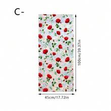 1/3 piezas Película de privacidad para ventana con ramo de flores colorido y arcoíris, panel de vinilo reutilizable para decoración de ventana, decoración de vidrio sin adhesivo, apto para decoración de sala de estar, baño y dormitorio - Multicolor - Ver 15
