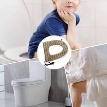 Toilet Covers - Heated Toilet Toilet Warmer Temperature Adjustable Toilet Pad Winter Toilet Cover Pad Warmer Powered Heating Warm Toilet Cover Toilet - Caqui - Ver 7