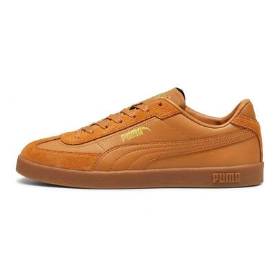 Men's Puma Club II ERA Caramel Latte-Puma Gold-Gum (397447 03)