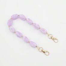 1pc Light Green Wrist Strap With Gold Buckle Phone Lanyard, Camera Hanging Cord, Fashion Accessory, Ideal Gift For Enthusiasts