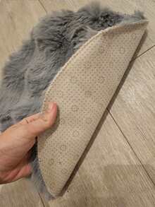 1pc Pet Sleeping Pad, Soft & Comfortable Small Pet Mat, Round Warm Pet Bed Suitable For Cats & Small Pets, Autumn/Winter (Not Machine Washable)