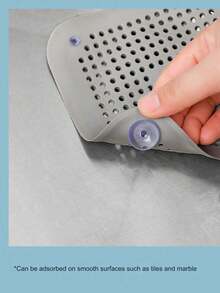 1 szt. Silikonowy filtr do włosów i korek spustowy do wanny i prysznica - zapobiega zatykaniu i powstawaniu nieprzyjemnych zapachów