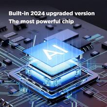 2026 Omnidirectional Indoor TV Antenna - 150 Mile Long Range Reception, Supports 4K 1080P HD UHF/VHF Reception, USB 5V Powered (No Battery Required), Free Local Channel Reception For All Smart TVs - Black - View 10