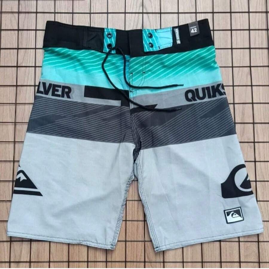 Kit Of 5 Men's Bermuda Shorts/Callet Shorts In Tactel Elastane, Beachwear, Summer, Gym, Workout, Running, Surfing, Pockets - Multicolor - View 1