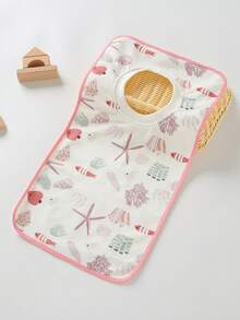 1 Yếm chống nước dãi cho bé, dài và cỡ lớn, yếm ăn vải muslin mềm, khăn lau mặt cho trẻ mới biết đi, yếm chống nước, khăn lau mặt, tiện lợi - Nhiều màu - Xem 26