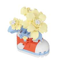 12pcs Mini Micro Bead Cute & Exquisite Garden Sneakers Desk Decor, Flower Gift Box, Plant Assembly Puzzle Toy, Lifelike Eternal Flower, Intellectual Toy, 3D Puzzle, Girls' Festival Gift, Mother's Day Gift, Christmas Gift, Father's Day Gift, New Year Gift - Multicolor - View 15