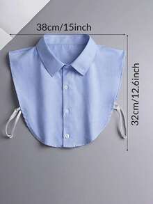 4pcs/Set Detachable Collar, Collar Pads, Versatile Professional Collar Inserts For Dress Shirts, Suitable For Non-Overweight Figures - Multicolor - View 5